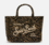 Bolso de mano Colette felt animal cebra